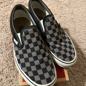 Vans Checkerboard Slip-On Sneakers